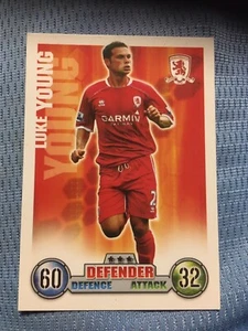 Match Attax 2007-08 Middlesbrough Luke Young - Picture 1 of 2