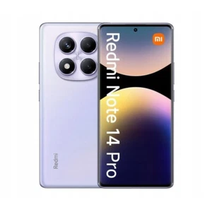 Cellulare Smartphone Xiaomi Redmi Note 14 Pro 4G 6,67" 8+256GB Dual Sim PURPLE - Imagen 1 de 14