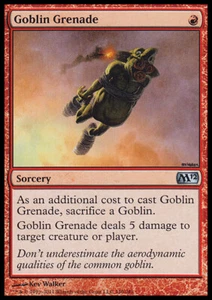 GOBLIN GRENADE NM M12 MTG Red - Sorcery Unc - Bild 1 von 1