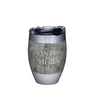 Tervis Game of Thrones Winter Is Here 12 Unzen Edelstahl Becher mit Deckel Neu - Bild 1 von 1