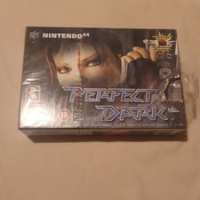 Nintendo 64 Game N64 Perfect Dark New And Sealed see description 