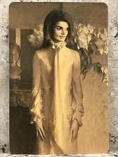 (Fax-Pax) First Ladies - Jacqueline Lee Bouvier Kennedy Onassis (Fact Card)