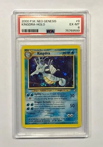 2000 Pokemon Neo Genesis #6 Kingdra (Holo) PSA 6 (Population 242)!!!! - Bild 1 von 2