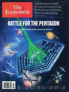THE ECONOMIST MAGAZINE - FEBRUARY 15 / 21, 2025 - BATTLE FOR THE PENTAGON - Picture 1 of 1