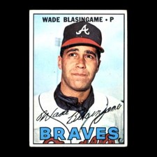 Wade Blasingame 1967 Topps Atlanta Braves #119 Set Filler!