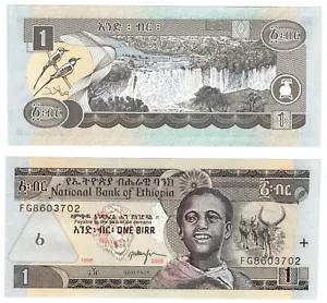 2006 Ethiopia 1 Birr Banknote UNC P46d - Picture 1 of 1