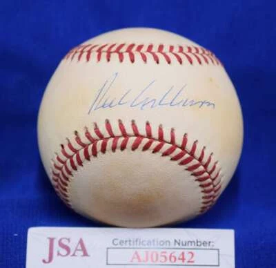 Richie Ashburn JSA COA Autograph National League Signed Baseball - Image 1 of 2