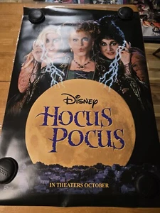 Póster de la película de Estados Unidos Bette Midler Disney HOCUS POCUS RR original DS 2 caras 27x40" - Imagen 1 de 2