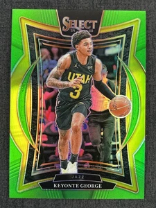 2024-25 Panini Select Basketball Keyonte George Neon Green Prizm 60/75 - Picture 1 of 2