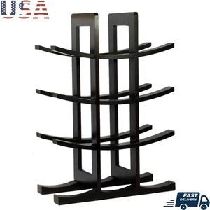 Umweltfreundliches Bambus Weinregal 12 Flaschenhalter Tragbare Aufbewahrung Modernes Design USA - Bild 1 von 10