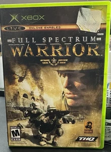 Full Spectrum Warrior (Original Xbox) Black Label CIB COMPLETE & TESTED - Picture 1 of 2