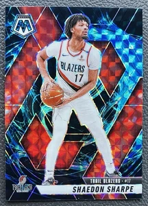2024-25 Mosaic Genesis Shaedon Sharpe - Picture 1 of 2