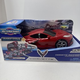 Micro Machines Htf Chevy CORVETTE Play Set TRANSFORMING Playset NEW 2021 2020