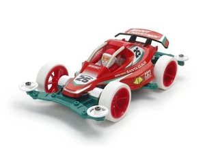 Tamiya 95698 1/32 Mini 4WD Car Kit VS Chassis Jr Santa Claus Red Racer Limited - Picture 1 of 2