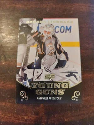 Anders Lindback 2010-2011 Young Guns Rookie Nashville Predators  - Image 1 of 2
