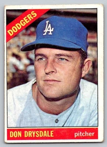 1966 Topps Don Drysdale #430 - Los Angeles Dodgers - Picture 1 of 2