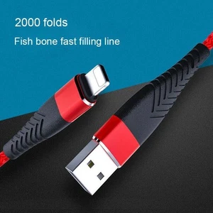 For Apple iPhone & iPad 1M 2M Cable Lead Fast Charge USB Charger & Data Sync - Picture 1 of 24