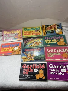 Lot Of 10 Garfield Comic Paperback Books Vintage  - Picture 1 of 7