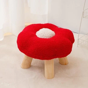 Sofa Stool Step Stool Foot Rest Cartoon Flower Shape Multipurpose Comfortable - Picture 1 of 25