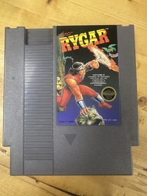 Rygar (Nintendo NES, 1987, Tecmo) &ndash; Authentic Cartridge & Dust Cover Only