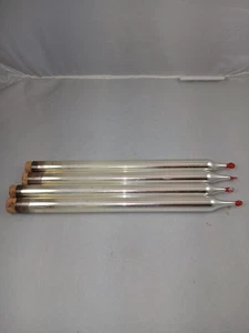 Mercury Glass Faux Candlesticks -- 4pcs - Picture 1 of 8