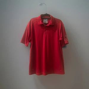 Tommy Bahama Los Angeles Angels Polo Shirt Men’s XL Red With Angels Logo EUC!! - Picture 1 of 10