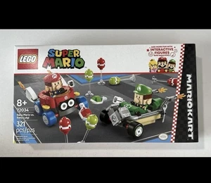 LEGO Super Mario Kart Baby, Mario vs. Baby Luigi Sammlerstück Bauspielzeug Set - Bild 1 von 6