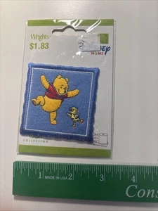 Wrights Winnie The Pooh Embroidered Patch - Picture 1 of 1
