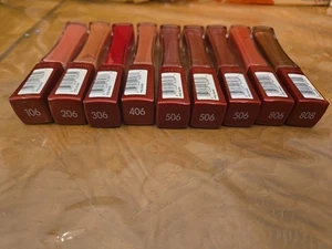 L'Oreal Paris Infallible 8 HR Pro or Plump Gloss Bulk NEW 9 COLORS STK#105 - Picture 1 of 3