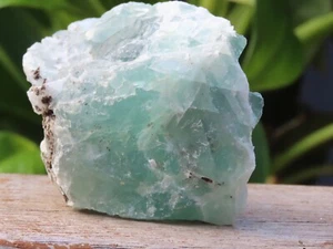 Trozo de cristal de fluorita verde áspero y crudo 312 gramos de México curación natural - Imagen 1 de 8