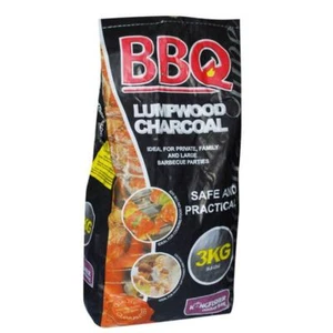 Barbecue Lumpwood Carbone 3KG - Kingfisher - Foto 1 di 3