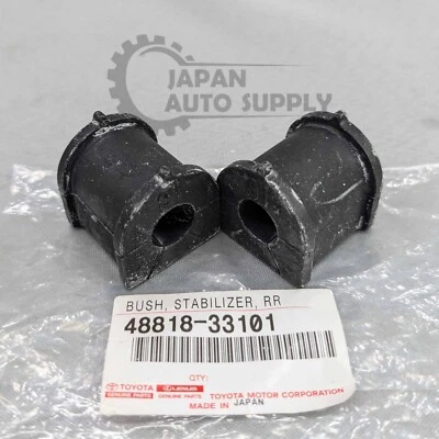 JUEGO DE 2 BUJES BARRA ESTABILIZADORA TRASERA CAMRY AVALON ORIGINAL OEM TOYOTA LEXUS ES350 Foto 1 de 4