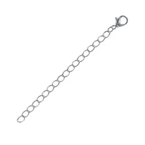 CHAIN EXTENDER 3-inch - Pewter Necklace Extension Three Inches Lobster Clasp End - Bild 1 von 3