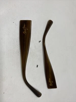 PIEZAS BRAZO TEMPLO MAUI JIM NALANI MJ2995-03T MARRÓN SOBRE AZUL CON TORNILLOS: T38 Foto 1 de 4