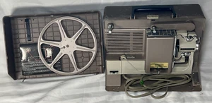 Argus Showmaster 458 - 8 mm Movie Projector With Case Vintage Works! - Picture 1 of 8