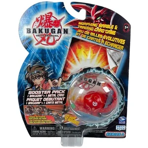 Rare Bakugan Battle Brawlers CENTIPOID Clear Red Pyrus Translucent NEW Series 1 - Picture 1 of 18
