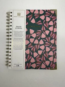 Mary Square Prayer Journal Book (Garden Path) 7" x 9" Spiral Helpful Scriptures - Picture 1 of 6