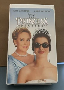 The Princess Diaries (VHS, 2001 Clam Shell) Julie Andrews, Anne Hathaway Disney - Picture 1 of 3