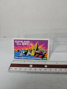 1796-1996 BICENTENNIAL CLEVELAND ""ONE HOT CITY"" OHIO VTG - Picture 1 of 2