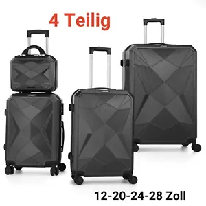 Reisekoffer Hartschalenkoffer Koffer Trolleys Kofferset S-M-L-XL Set TSA Schloß - Bild 1 von 15