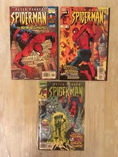 Peter Parker Spider-man Vol II 1999 Marvel Comics Issue Numbers 1 - 3 VGC