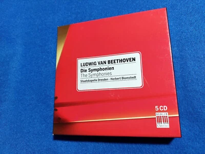 LUDWIG VAN BEETHOVEN : Die Symphonien, 5 CD BOX, BERLIN CLASSICS - Bild 1 von 4