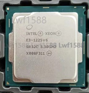 Intel Xeon E3-1225v6 4-core 8MB 3.30GHz LGA1151 CPU processor E3-1225v6 - Picture 1 of 2
