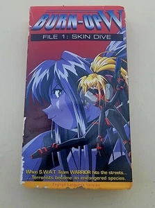Burn-Up W - File 1: Skin Dive VHS 1996 English Version - Imagen 1 de 4