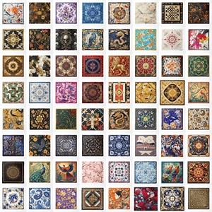 Men's Silk Pocket Squares 100% Genuine Silk - Amazing Range of Designs Kerchiefs - Picture 1 of 82