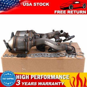 1 Pair For Nissan Xterra 2002 2003 2004 3.3L Catalytic Converter EPA Emission - Picture 1 of 24