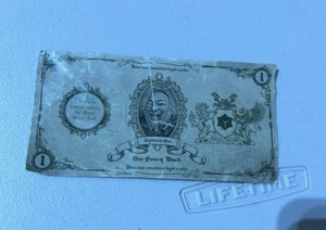 Dollar Bill “ Gooey Cube” Funny Money Alphinius Goo One Buck 2021 novelty - Picture 1 of 2