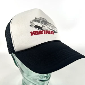 Vintage Yakima Dachträgersysteme Trucker Snapback Mütze weiß, schwarz rot Kajaks - Bild 1 von 14