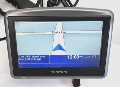 TomTom ONE XL Portable Car 4.3" LCD GPS System w/Adaptor & Carry Case Bundle - Image 1 of 4