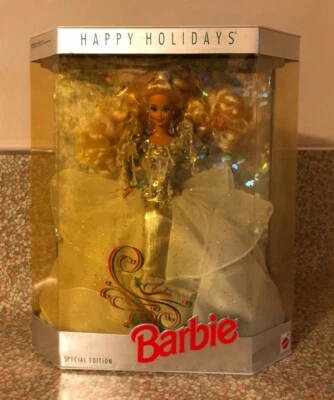 Happy Holidays 1992 Barbie Doll - Image 1 of 3